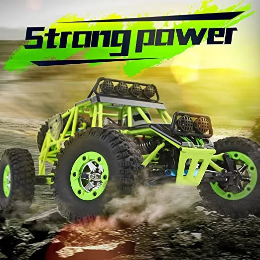 High Speed 4WD Crawler Remote Control RC Rock Climbing Buggy Car with LED Light 2.4G 1:12
