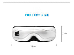 Relaxing Air Pressure Vibration Eye Massager with Bluetooth