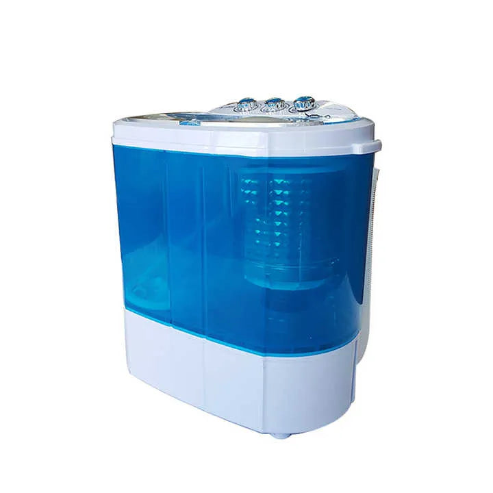 Portable Mini Washing Machine with Spin Dryer, Eco-friendly Design, Twin Tub and Spin Drying Basket