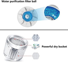 Portable Mini Washing Machine with Spin Dryer, Eco-friendly Design, Twin Tub and Spin Drying Basket