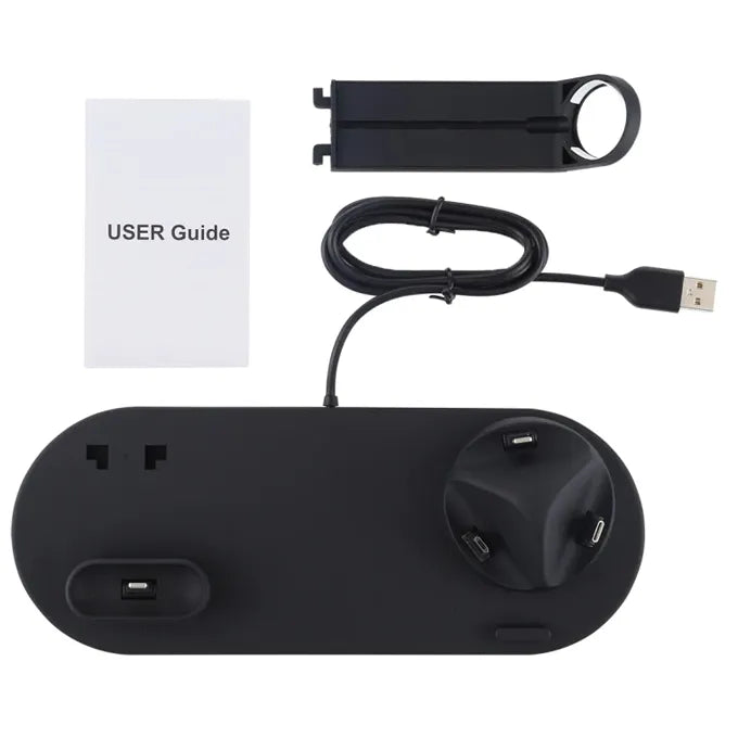 3 in 1 Multifunctional Wireless Charging Stand for Mobile, Smart Watch & Airpods