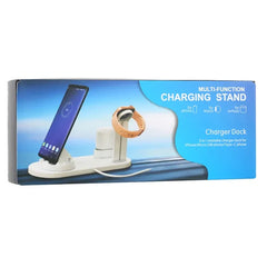 3 in 1 Multifunctional Wireless Charging Stand for Mobile, Smart Watch & Airpods