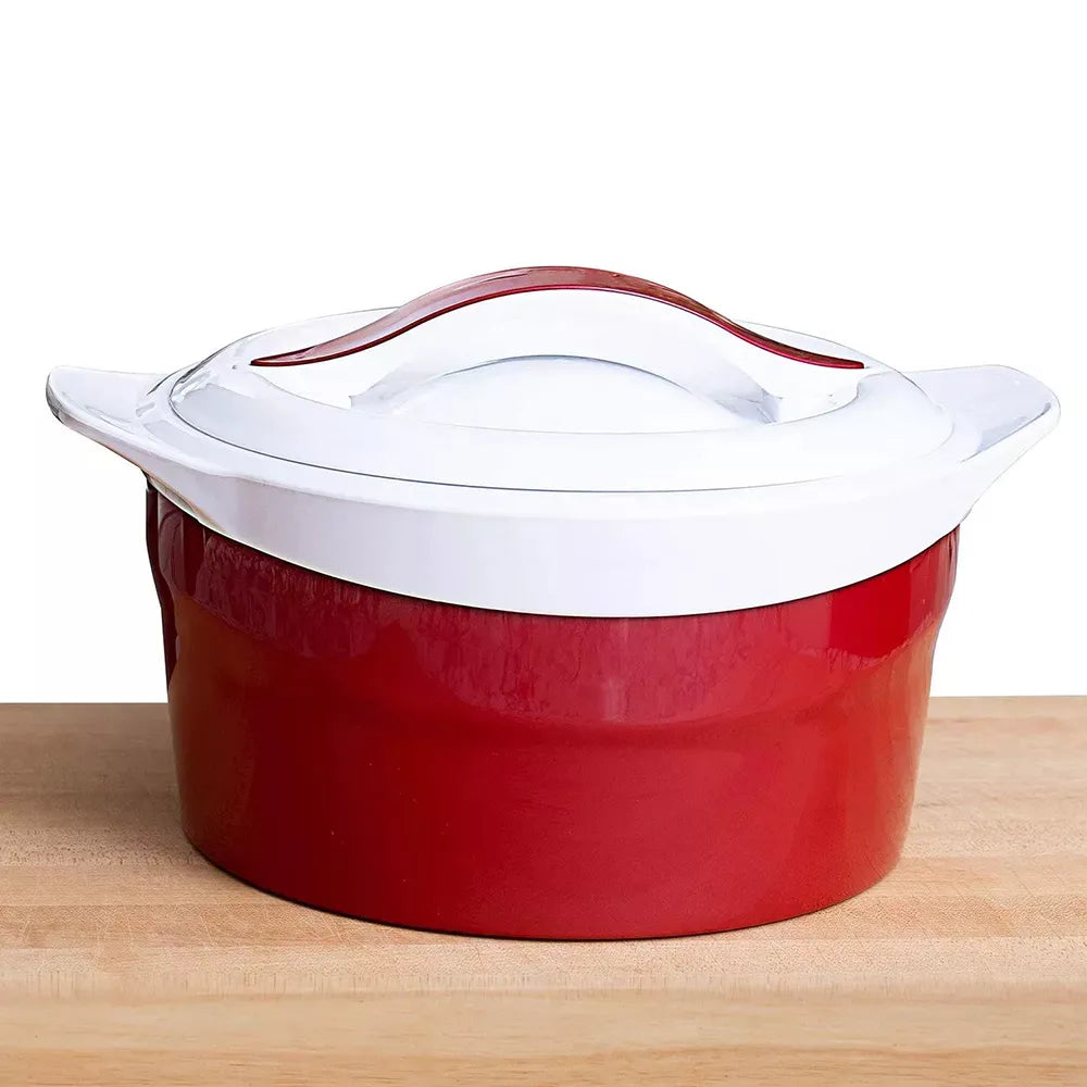 2.1 L Hot & Cold Food Insulation Stainless Steel Bowl, Maintains Food Temperature for 6 Hours