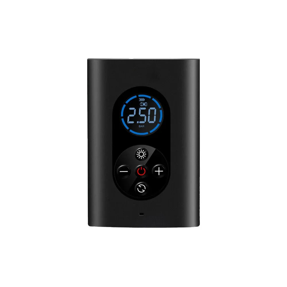 4 in 1 Wireless Air Pump with LED Flashlight Light and USB Rechargeable Battery