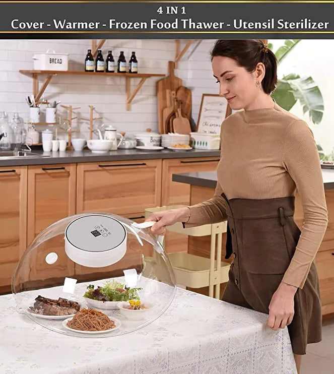 Modern Multifunctional Electric Food Warmer Cover and Thawer