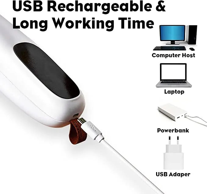 Mini Heat Sealer for Plastic Bags - USB Rechargeable and Portable