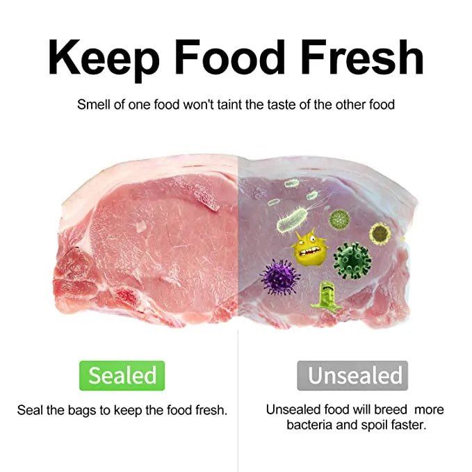 Mini Heat Sealer for Plastic Bags - USB Rechargeable and Portable
