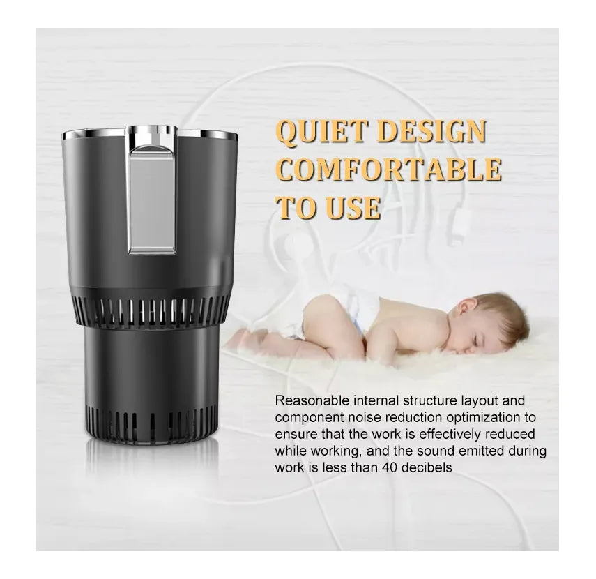 Smart Cooling and Heating Cup Holder with Temperature Control