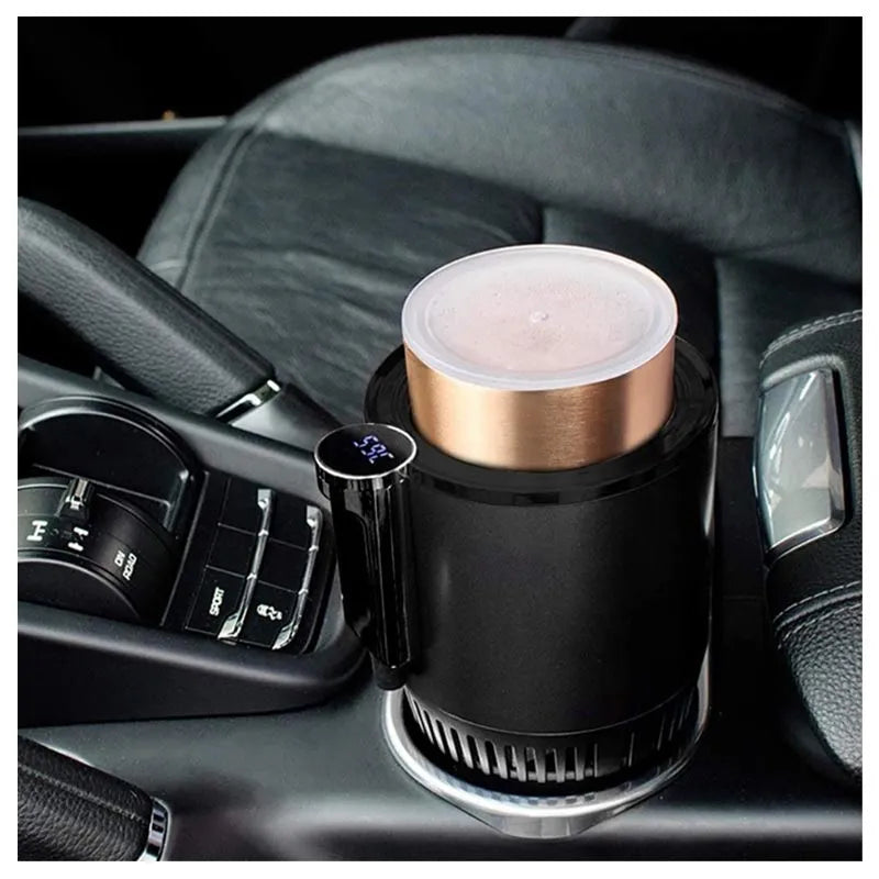 Smart Cooling and Heating Cup Holder with Temperature Control