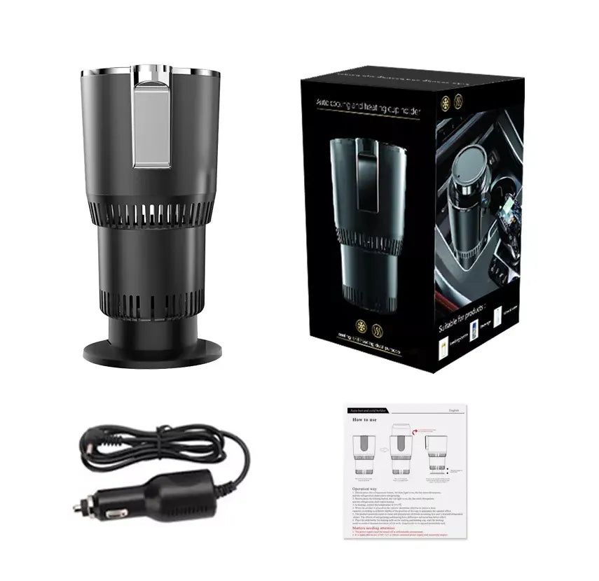 Smart Cooling and Heating Cup Holder with Temperature Control