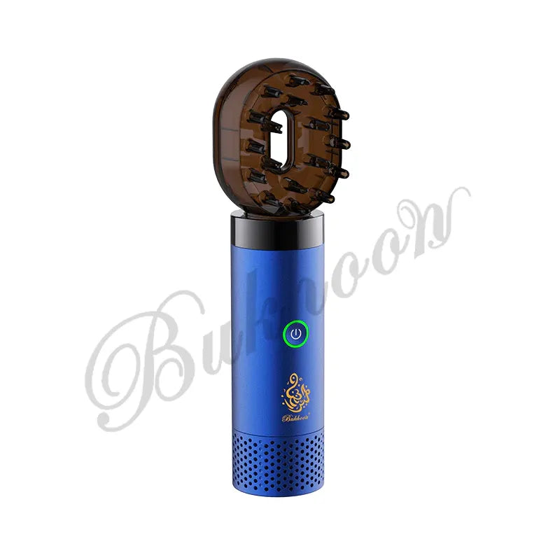 Stylish Bukhoor Incense Burner & Infuser with Comb for Fragrant Hair