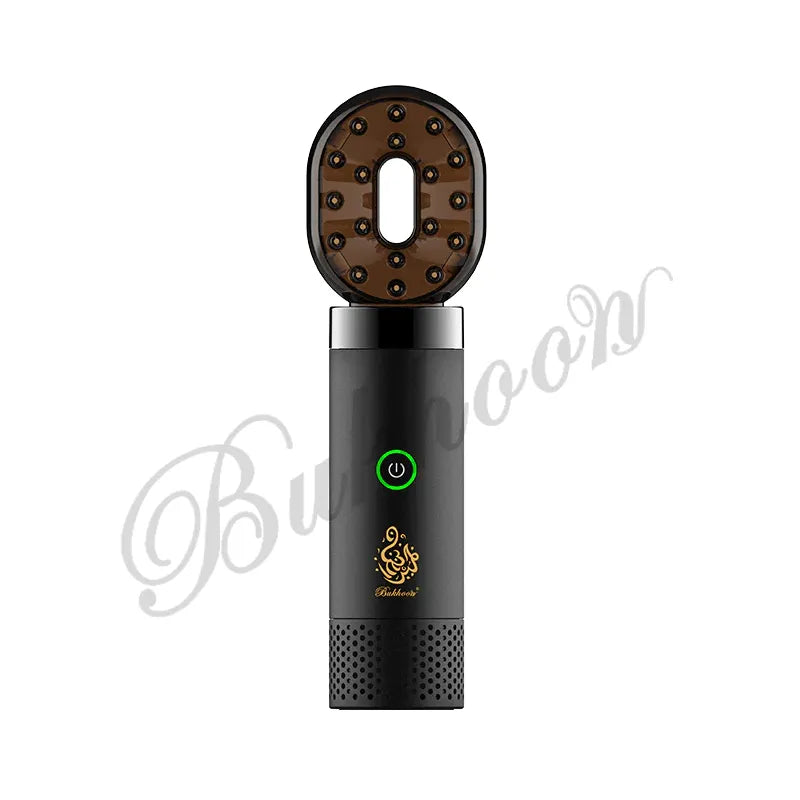 Stylish Bukhoor Incense Burner & Infuser with Comb for Fragrant Hair