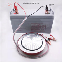 12V Mini Portable Battery & Solar Connectable Electric Hot Plate Cooking Stove