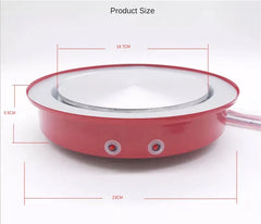 12V Mini Portable Battery & Solar Connectable Electric Hot Plate Cooking Stove