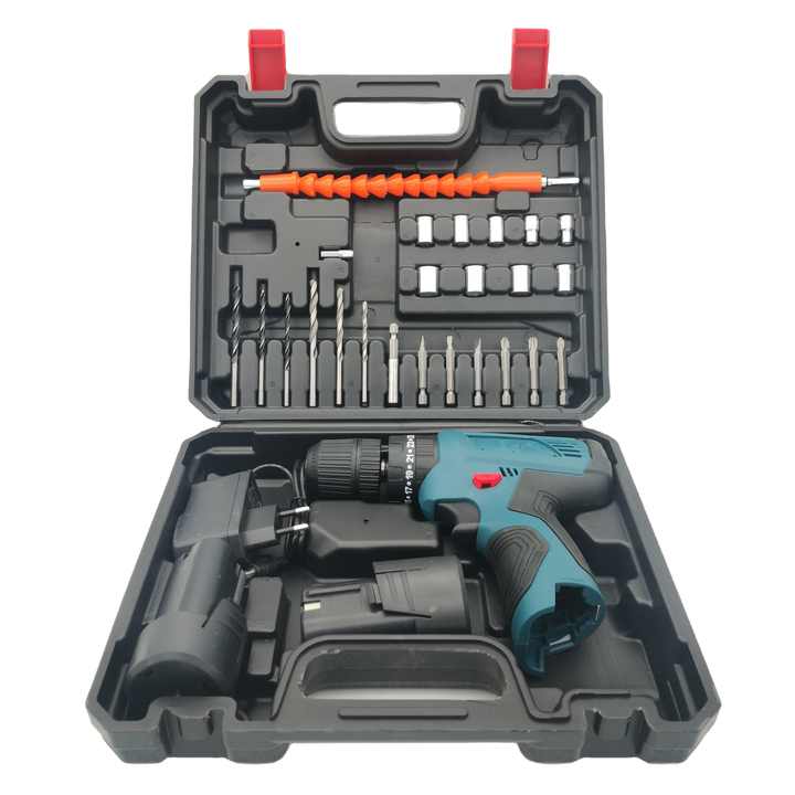 12V Professional Multifunctional Screwing Cordless Drill Kit
