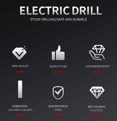12V Professional Multifunctional Screwing Cordless Drill Kit