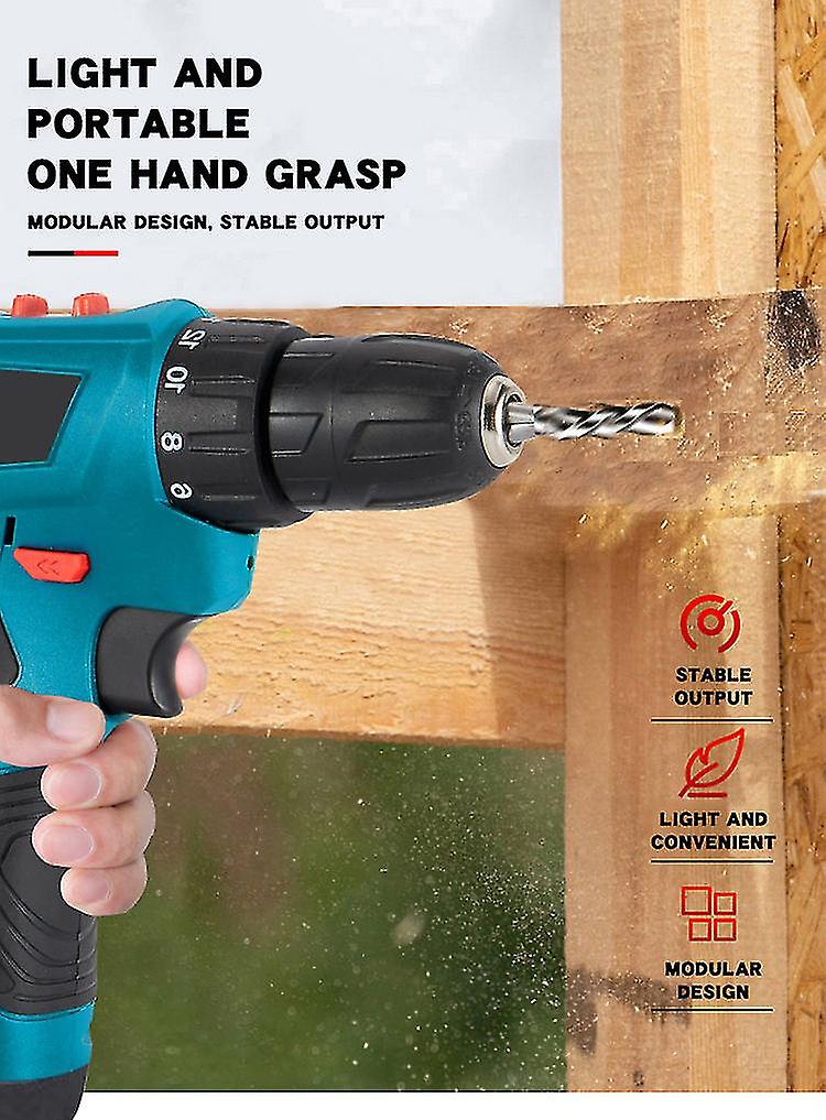 12V Professional Multifunctional Screwing Cordless Drill Kit