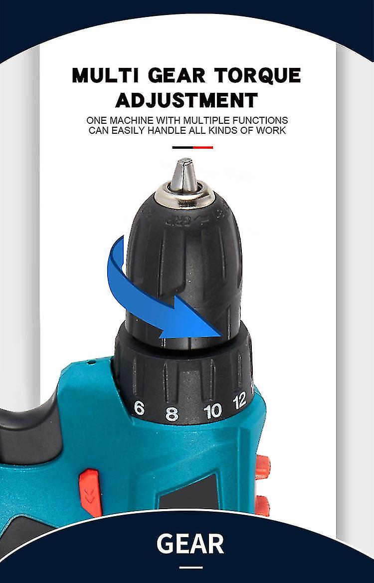 12V Professional Multifunctional Screwing Cordless Drill Kit