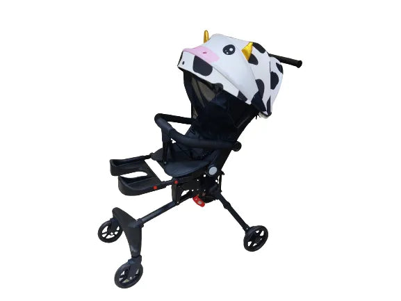 Portable Two Way 360° Rotatable Stroller with Adjustable Recliner Seat and Adjustable Canopy