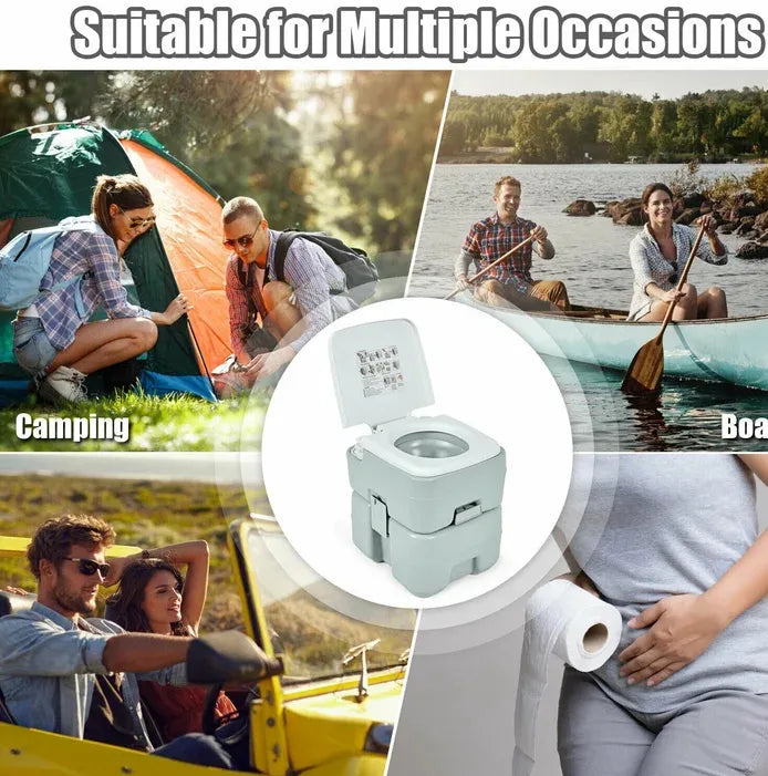Outdoor Portable Toilet for Children and Adults for Tours, Vacations and Outings