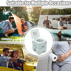 Outdoor Portable Toilet for Children and Adults for Tours, Vacations and Outings