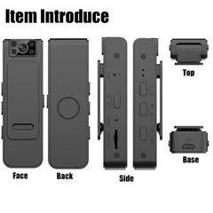 Compact Multipupose Wireless Body Camera with 1080p HD Video and Photo Capture