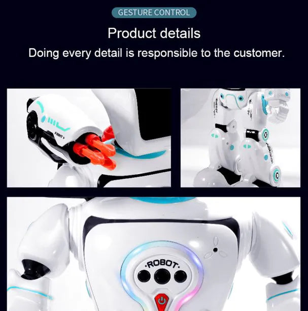 Hybrid Power Robot Toy with Smart Sensing Gesture and Intelligent Remote Control