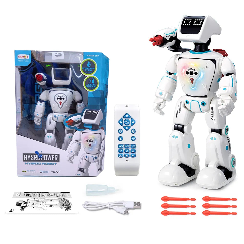 Hybrid Power Robot Toy with Smart Sensing Gesture and Intelligent Remote Control