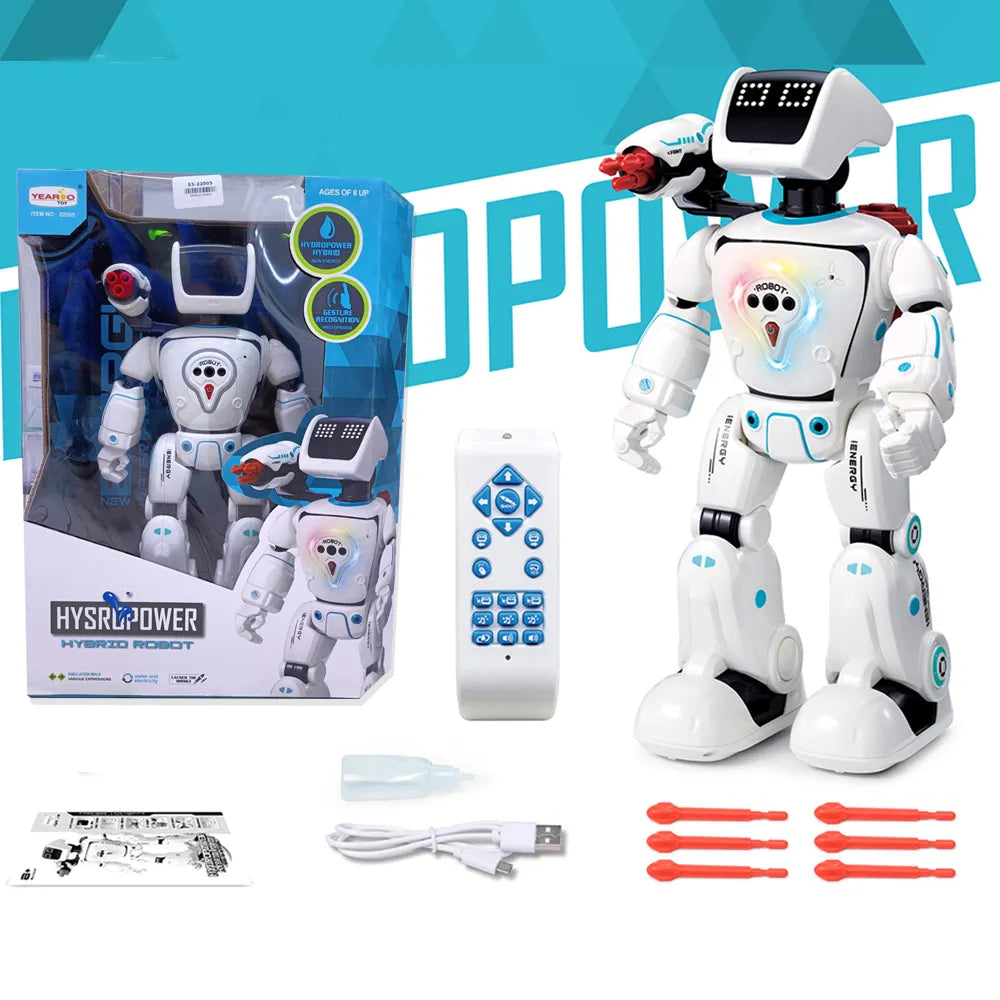 Hybrid Power Robot Toy with Smart Sensing Gesture and Intelligent Remote Control