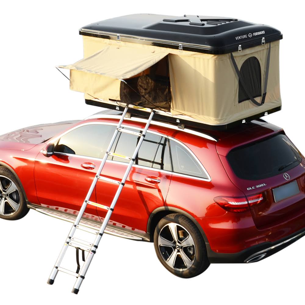 3.8 meter Telescopic Folding Ladder with Lightweight Aluminium Design and Easy-to-Use Locking Mechanism
