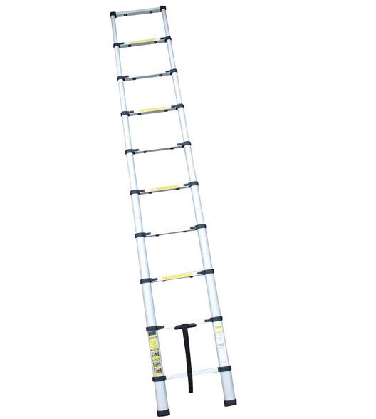 3.8 meter Telescopic Folding Ladder with Lightweight Aluminium Design and Easy-to-Use Locking Mechanism