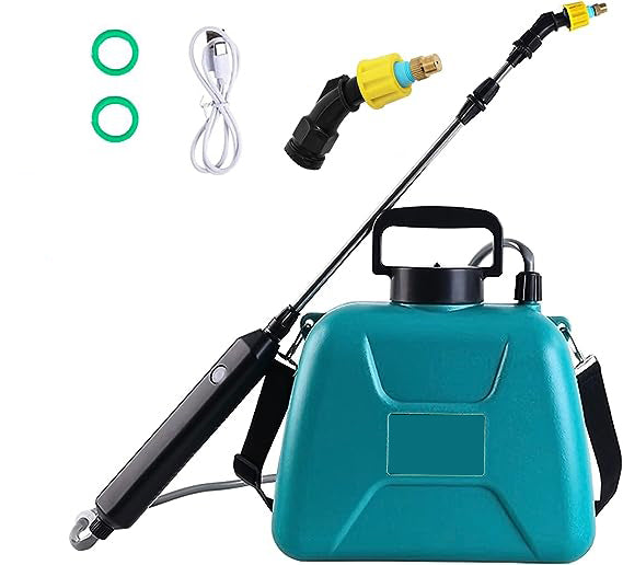 Smart 4L Electric Pump Sprayer for All-Purpose Garden and Home Care - USB Rechargeable & Telescopic Rod