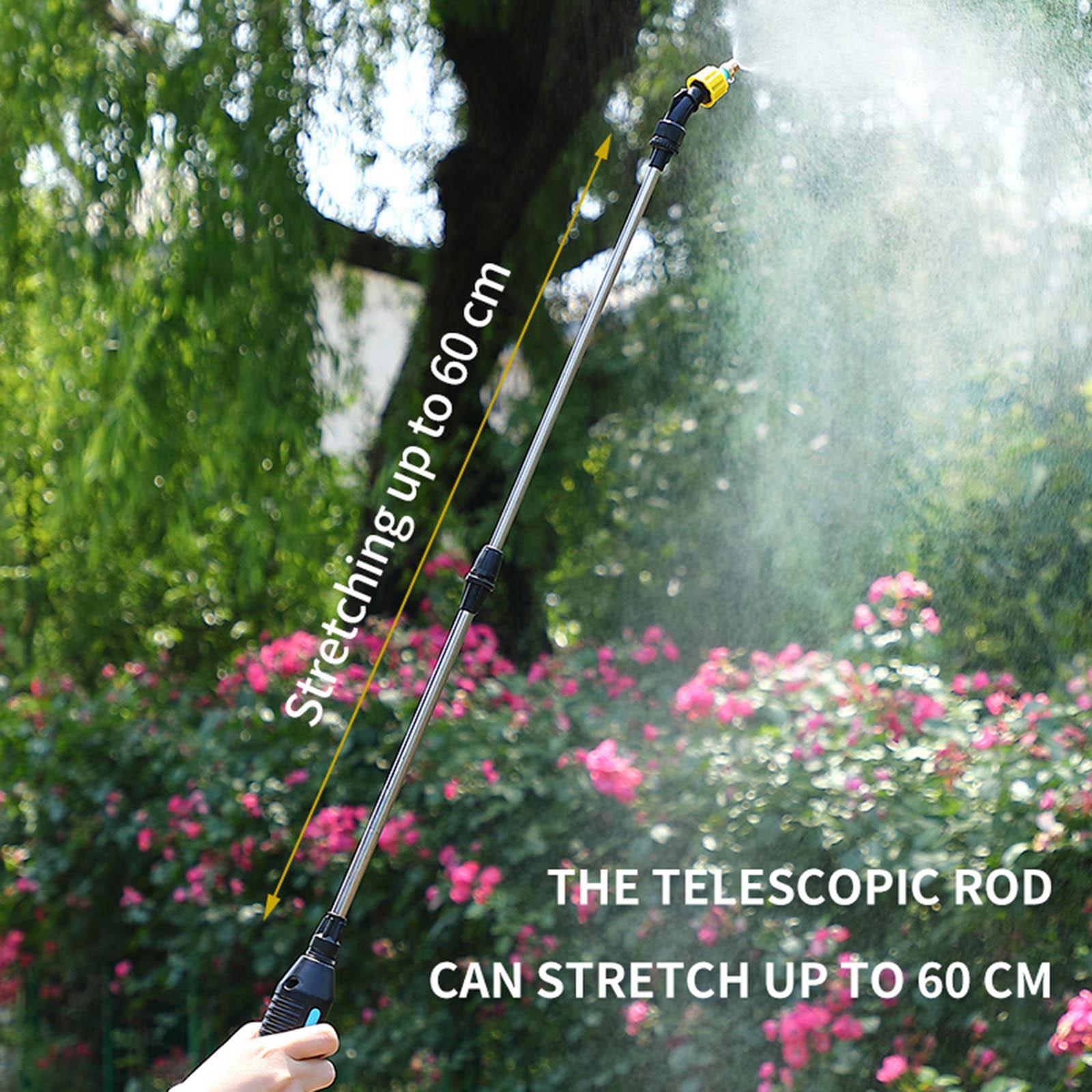 Smart 4L Electric Pump Sprayer for All-Purpose Garden and Home Care - USB Rechargeable & Telescopic Rod