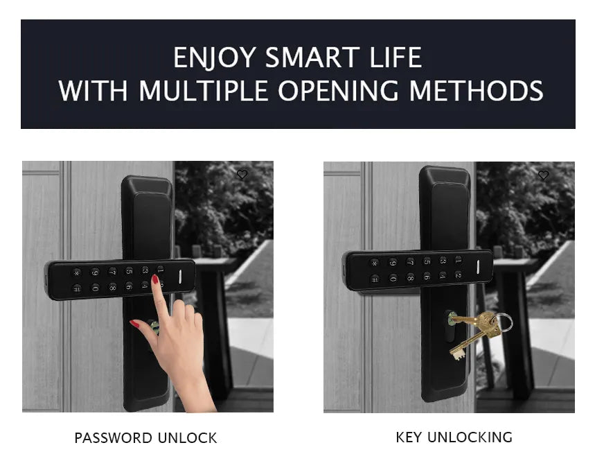 Smart Numeric Keypad Door Lock - Battery Operated