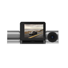 3-Lens Touch Screen 4K Dash Cam with WIFI & ADAS