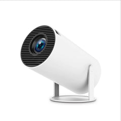Mini Portable HD Smart Projector with Dual-Band WiFi, Remote Control Operation, Auto Keystone & 130" Display