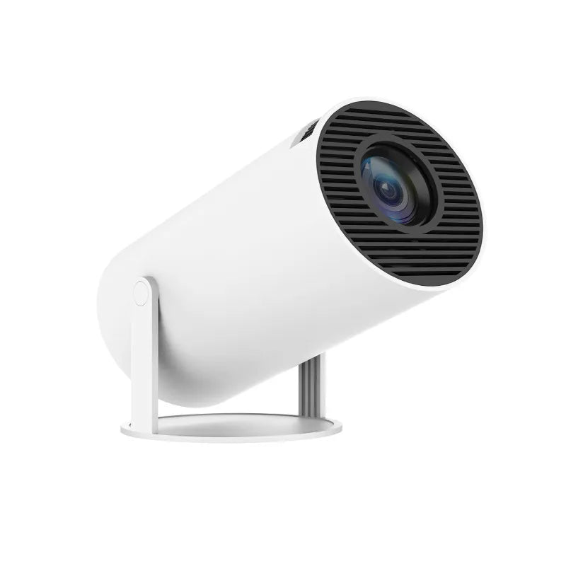 Mini Portable HD Smart Projector with Dual-Band WiFi, Remote Control Operation, Auto Keystone & 130" Display