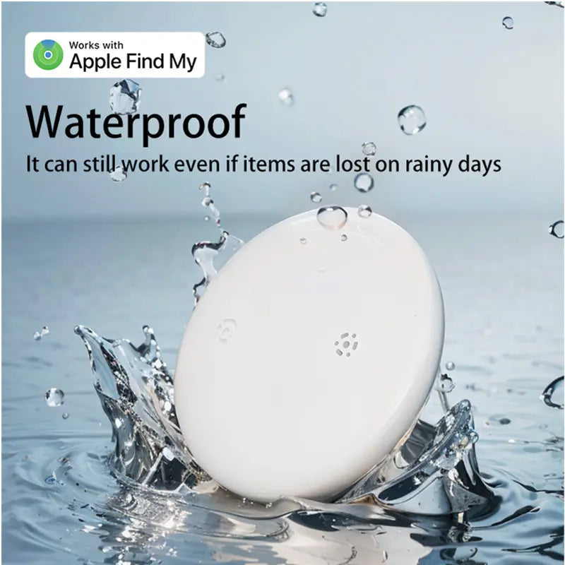Rexzol Smart Bluetooth Tracker Key Tag for iOS Devices & IP68 Waterproofing with Global Positioning with Apple Find My App