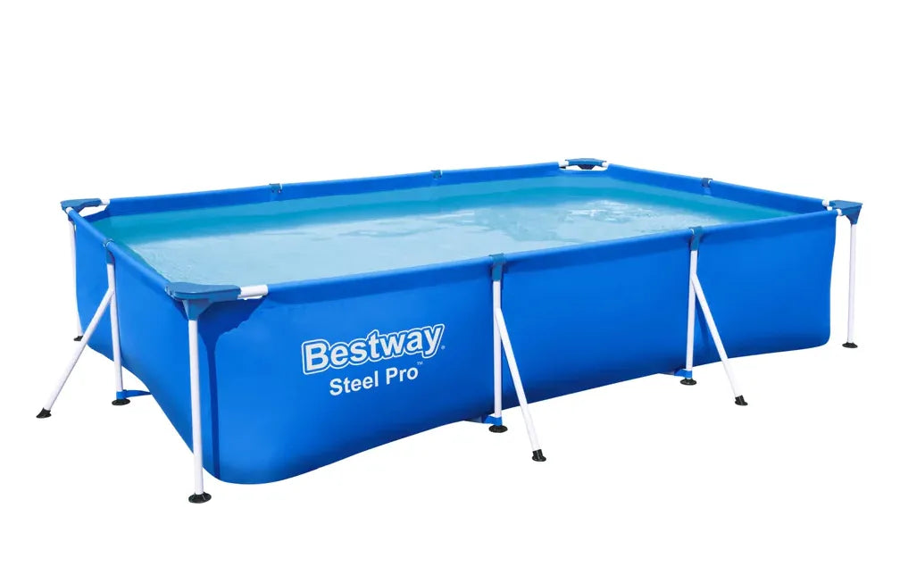 Bestway Steel Pro Above Ground Swimming Pool with Corrosion Resistant Frame - 3m x 2.01m x 66cm