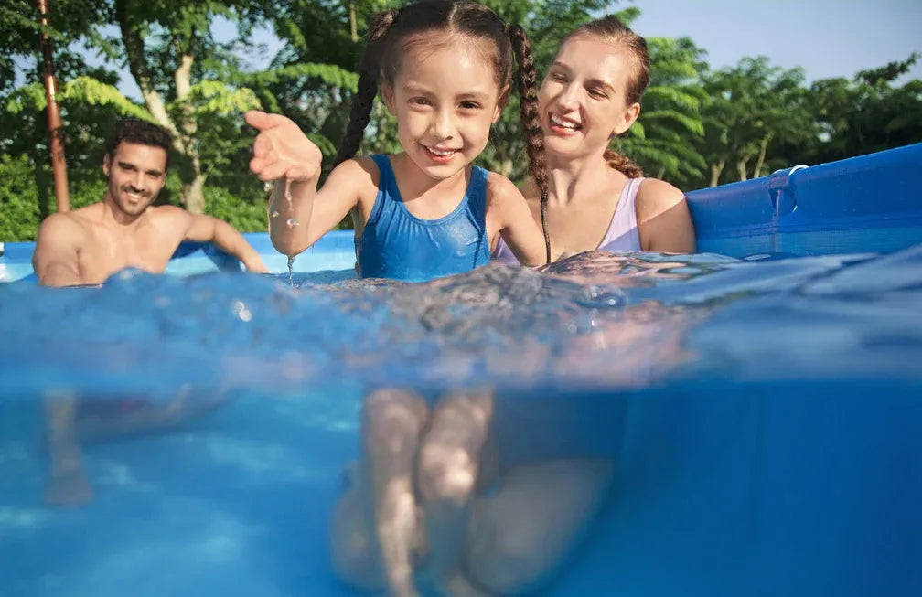 Bestway Steel Pro Above Ground Swimming Pool with Corrosion Resistant Frame - 3m x 2.01m x 66cm