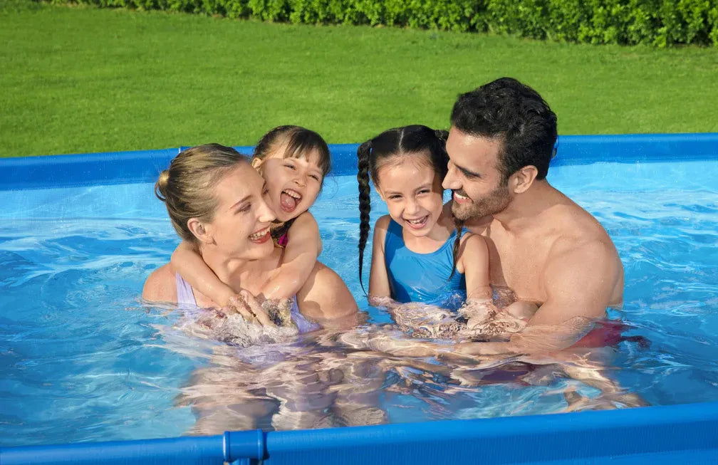 Bestway Steel Pro Above Ground Swimming Pool with Corrosion Resistant Frame - 3m x 2.01m x 66cm