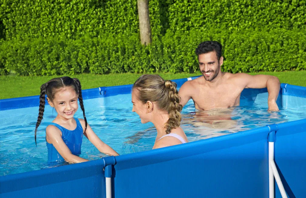 Bestway Steel Pro Above Ground Swimming Pool with Corrosion Resistant Frame - 3m x 2.01m x 66cm