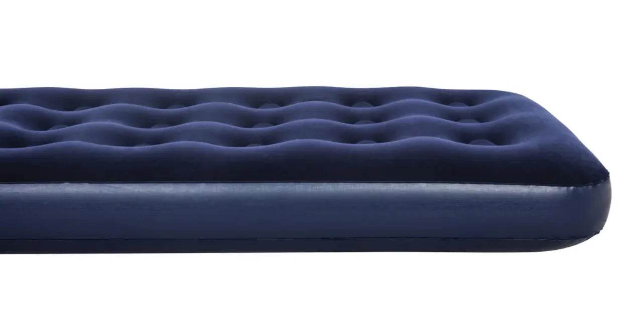 Bestway Pavillo Queen Size Inflatable Camping and Sleeping Air Bed Mattress with Electric Air Pump -