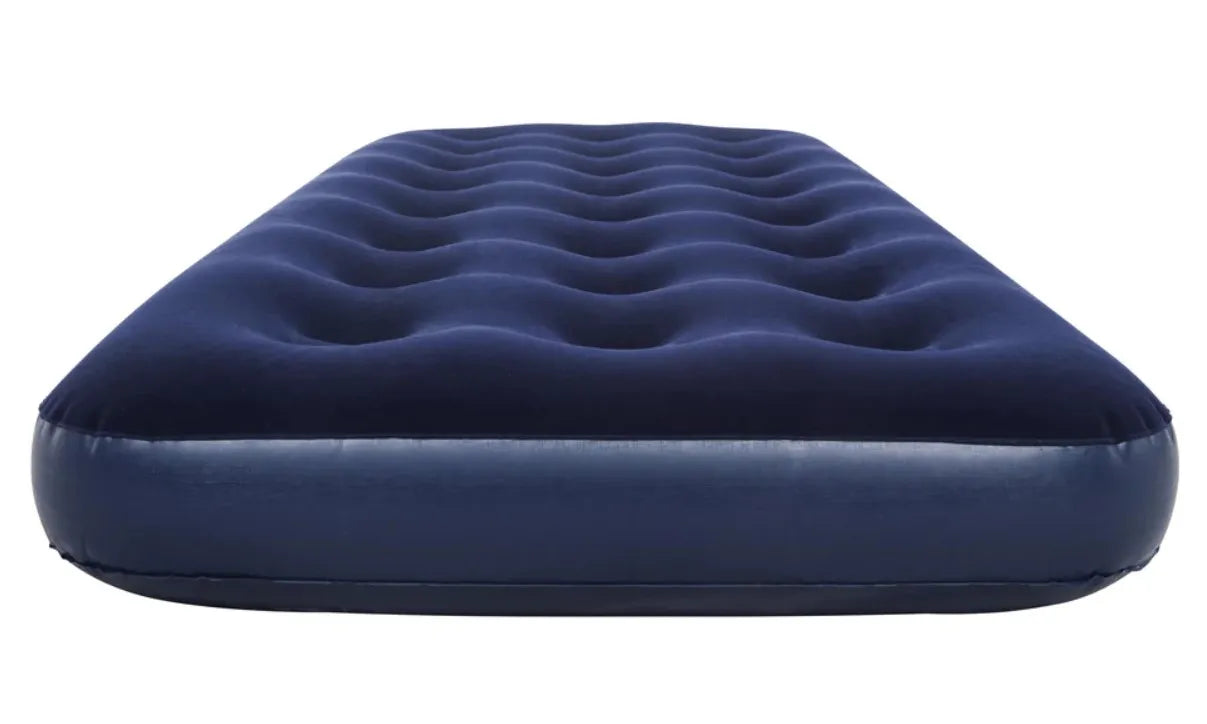 Bestway Pavillo Queen Size Inflatable Camping and Sleeping Air Bed Mattress with Electric Air Pump -