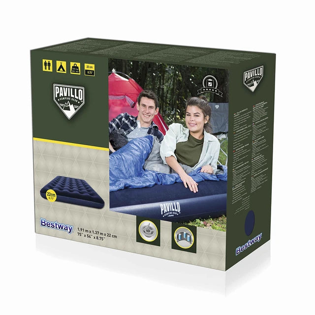 Bestway Pavillo Aeroluxe Inflatable Air Bed - 191 x 137 x 22 cm