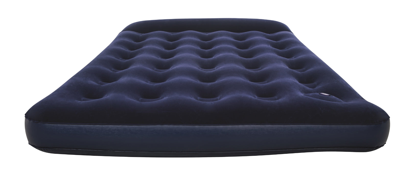 Bestway Double Air Mattress Bed with Built-in Foot Pump for Indoor and Outdoor Use - 1.91 m x 1.37 m x 28 cm