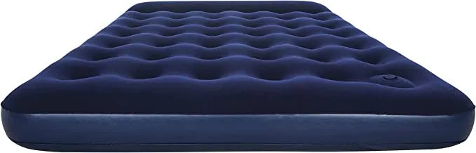 Bestway Pavillo Air Mattress Queen Size with Built-In Foot Pump - Durable Inflatable Bed for Indoor