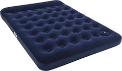 Bestway Pavillo Air Mattress Queen Size with Built-In Foot Pump - Durable Inflatable Bed for Indoor