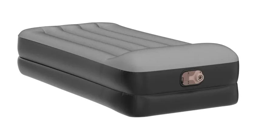 Bestway Tritech Air Mattress with Built-in AC Pump and Antimicrobial Coating - Twin Size, Durable In