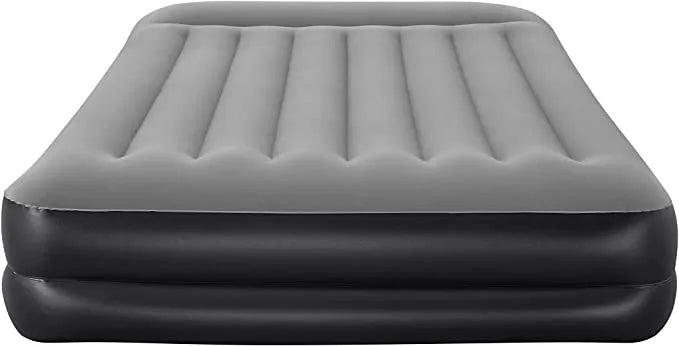 Bestway Queen Airbed with Built-In Electric Pump - Durable Inflatable Bed for Two - 2.03m x 1.52m x
